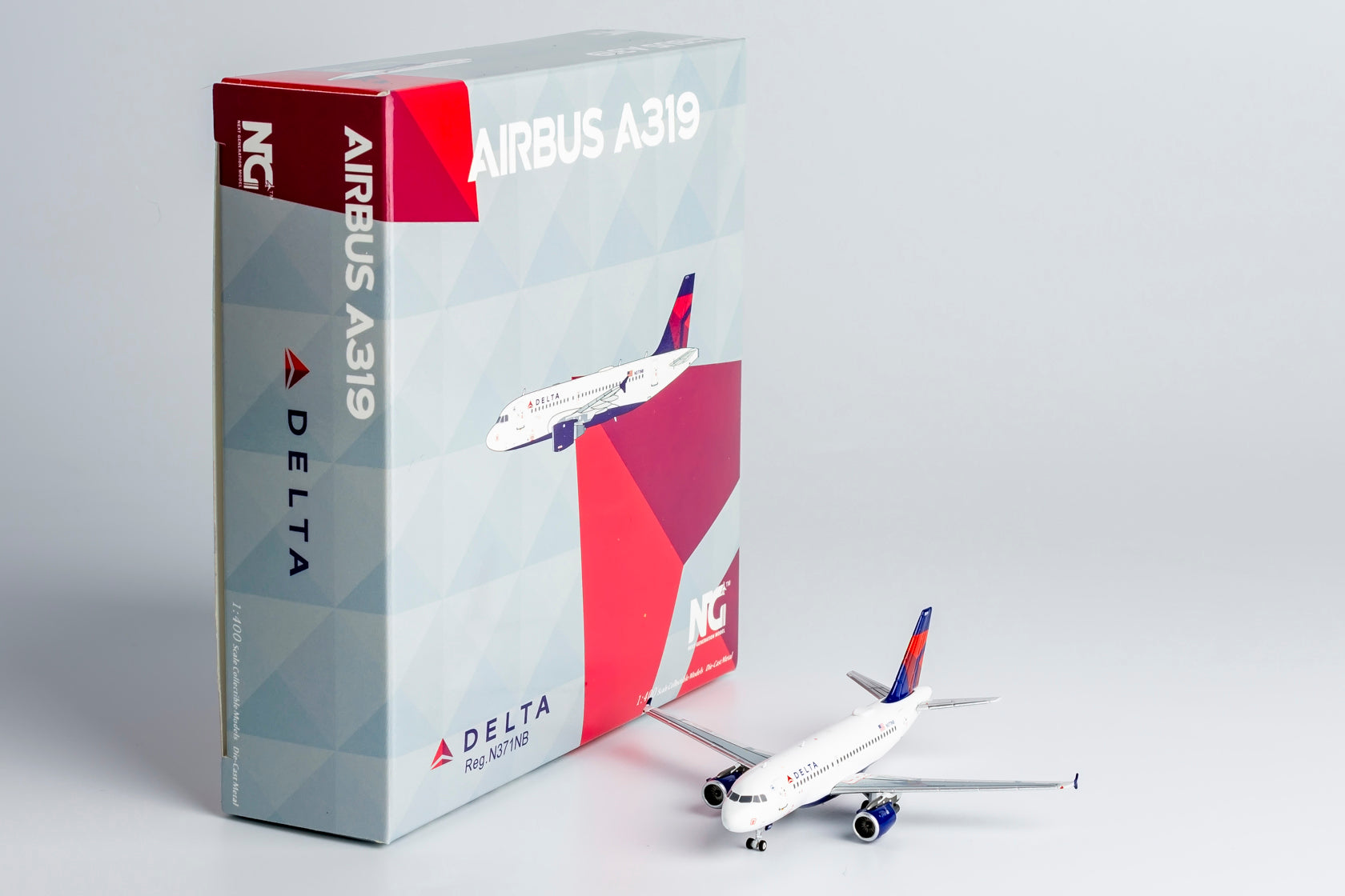 1/400 Delta Air Lines Airbus A319-100 N371NB NG49027 - cover